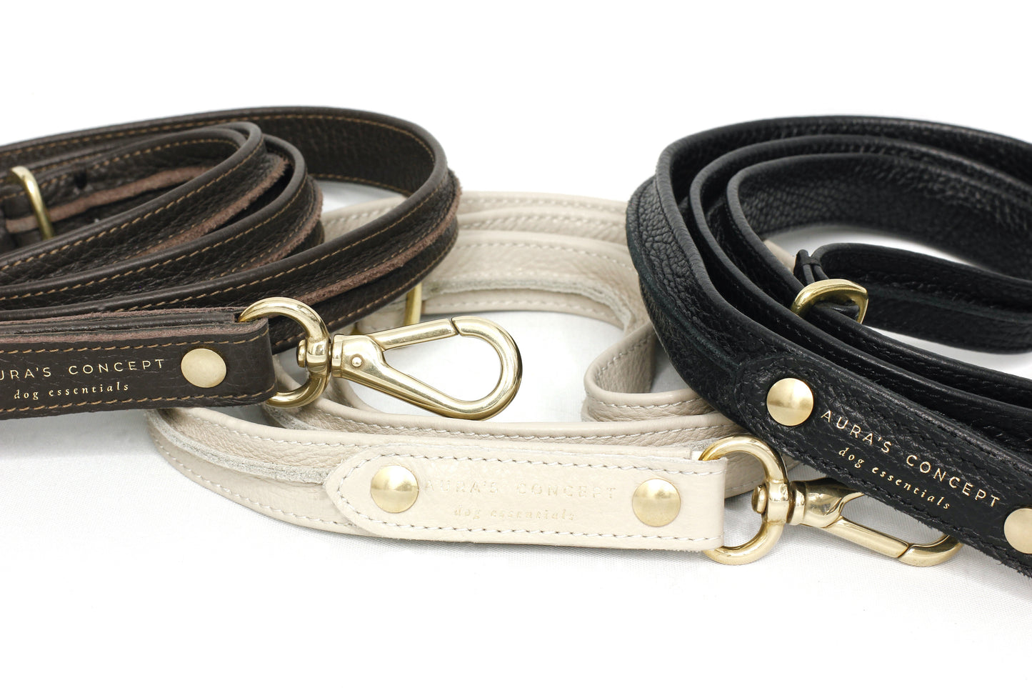 Leash pale cream